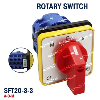 Jual Rotary Switch Sft Sa A O M P Merk Fort Selector Saklar