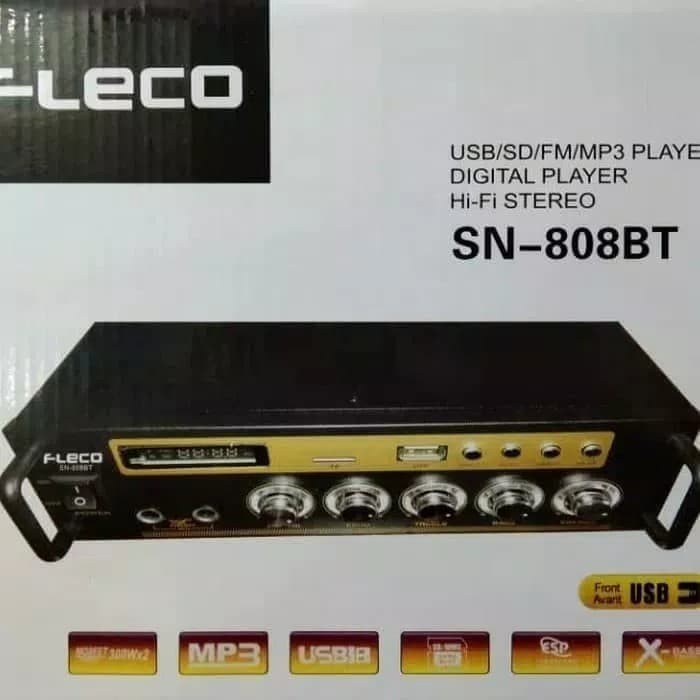 FLECO Power amplifier Fleco BT-198A bluetooth