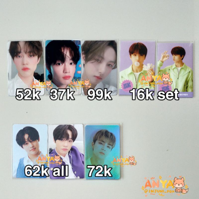 Photocard PC Renjun Chenle Candylab Xiaojun Season Greeting