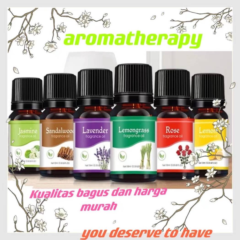 READY - Diffuser Aromatherapy 500 ML with 7 LED Light - Oil Aromatherapy - Pengharum Ruangan