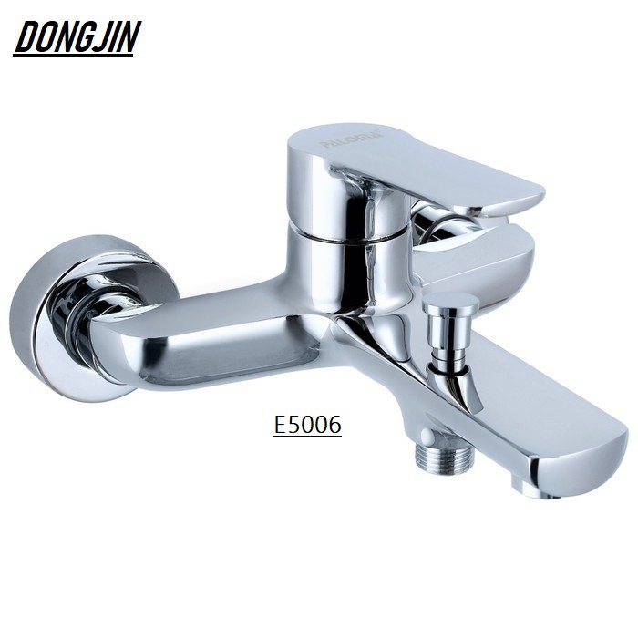 Kran Bathub Panas dingin LENGKAP/Kran Shower/Kran Air Panas bahan kuningan