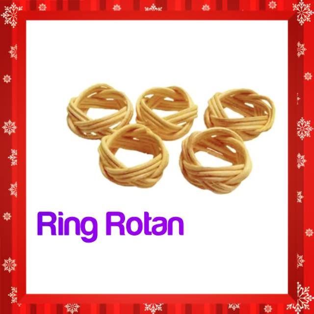 Ring Rotan Ring hasduk kolong Pramuka Rotan halus