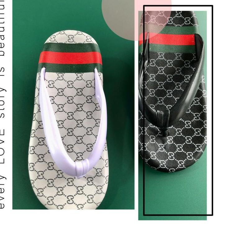 ル Sandal Jepit Tawana Guccii Pria Wanita Import high Quality  S2 Update