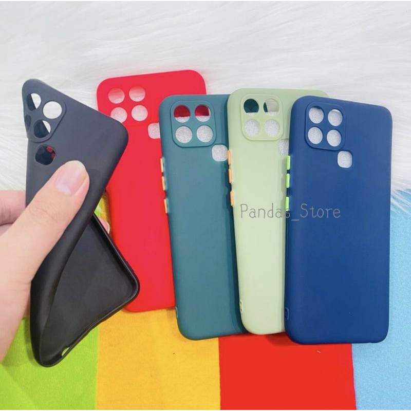 Case Infinix Smart 6 NFC , 2/32GB , 3/64GB Babycase + Pelindung Kamera, Makaron Full Color (PsS)