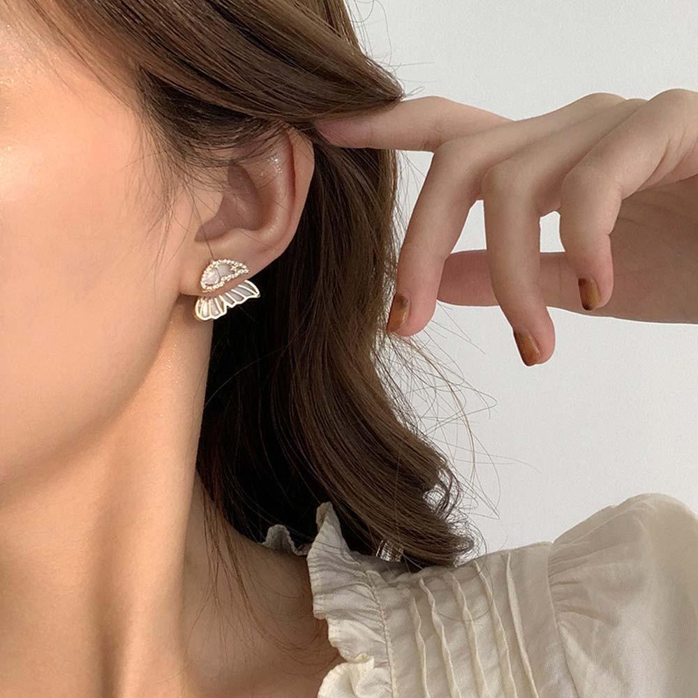 Needway Anting Kupu-Kupu Elegan Gadis Korea Perhiasan Fashion Sederhana