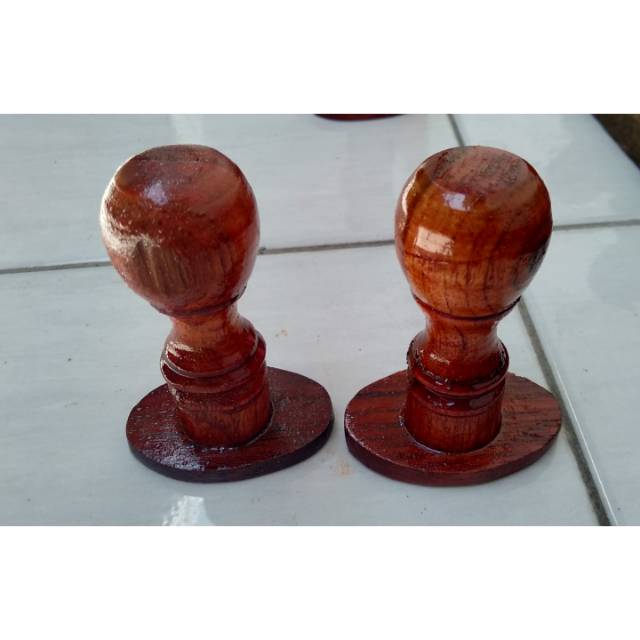 

Gagang Stempel Kayu Warna (Oval)
