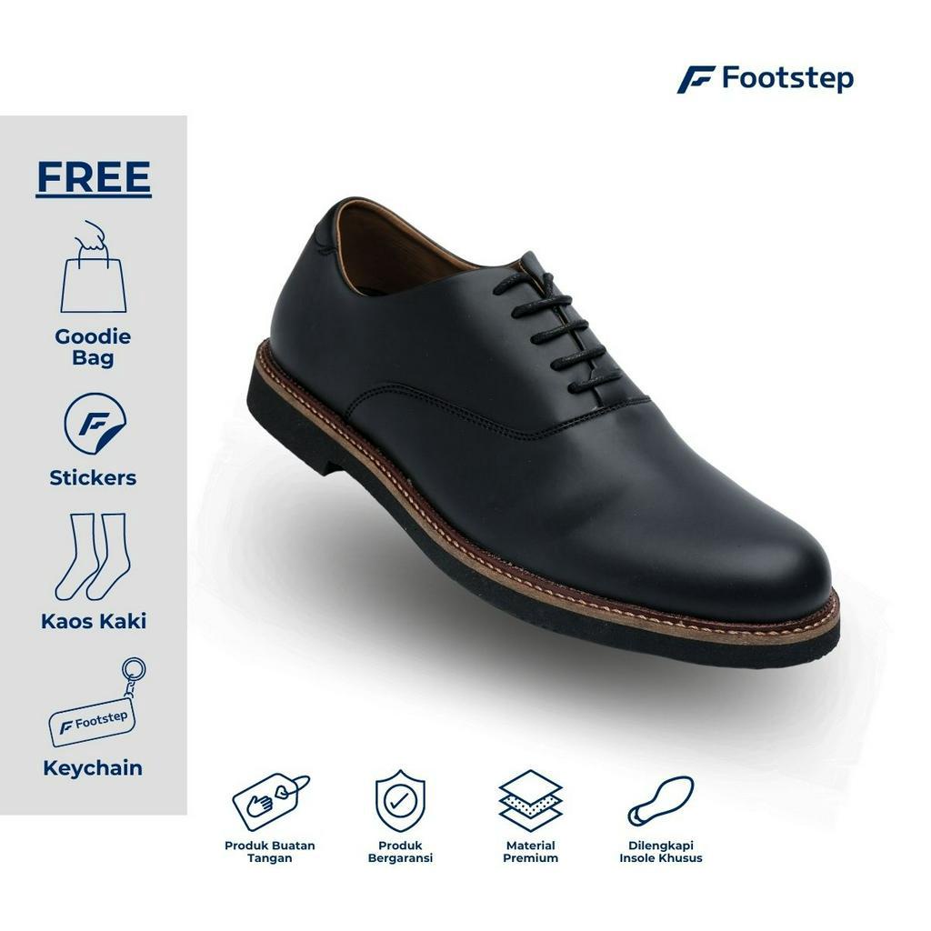 Casual Pria Formal Sepatu Casual Pria Formal Footstep Footwear Wirken Oxford Formal Footstep Footwea
