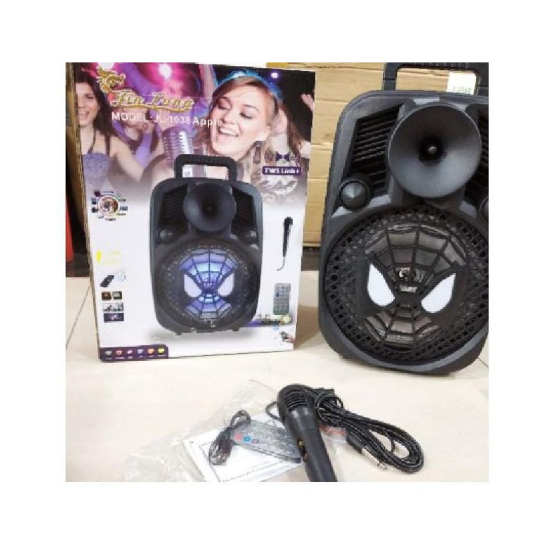 Speaker Bluetooth Portable Jinlong Jin Long JL 1938 Apple