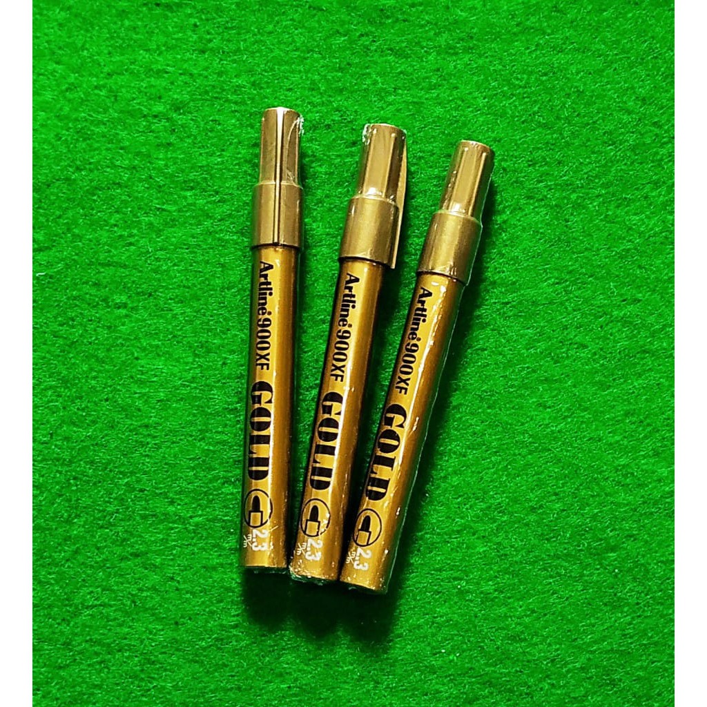 

Artline Spidol Permanent Marker Gold EK-900XF 1Pcs