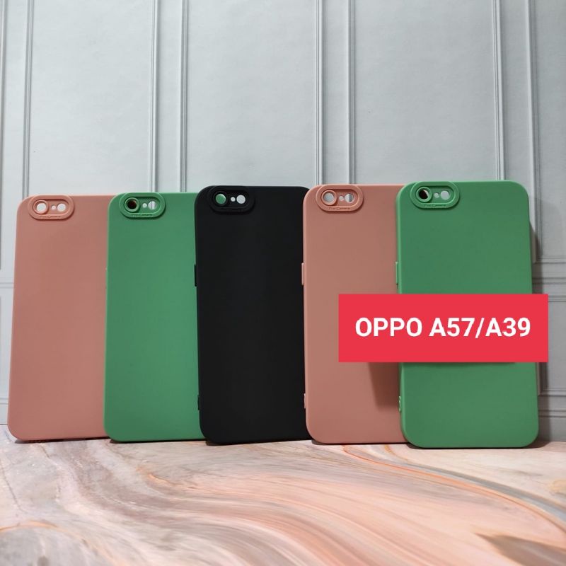 Soft case/slikon/kondom terbaru macaron pro camera/kamera type Hp Oppo A57/A39