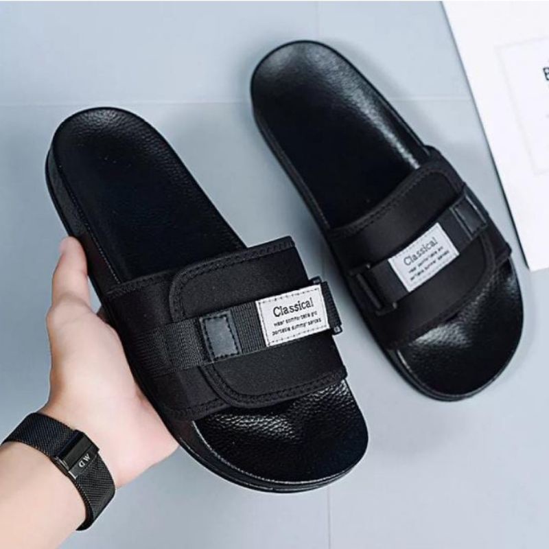 SANDAL SELOP WANITA CLASICAL SOL KARET/SANDAL SLIDE WANITA