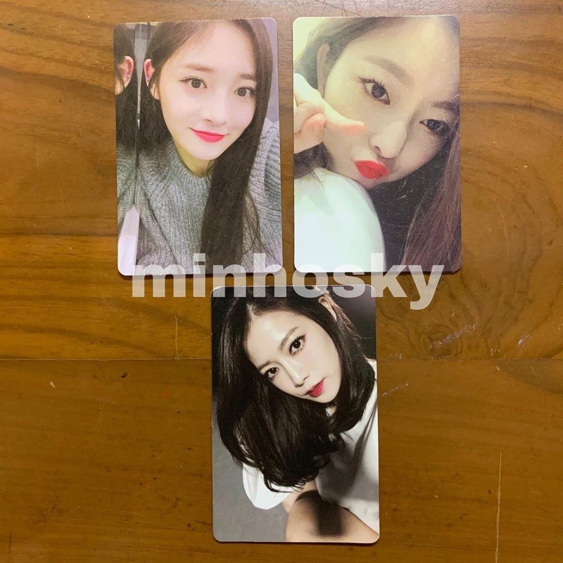 Plediz Girls - Bye & Hi Concert Photocards PRISTIN V KYULKYUNG RENA EUNWOO YEBIN AND YAEBIN