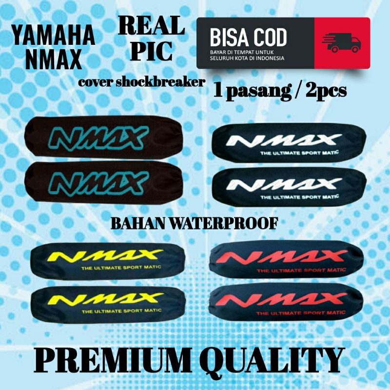 cover shockbreaker sarung shock Yamaha nmax X-Max aerox best seller bahan waterproof