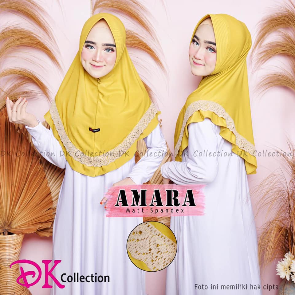 HIJAB INSTAN AMARA RENDA BERGO MURAH