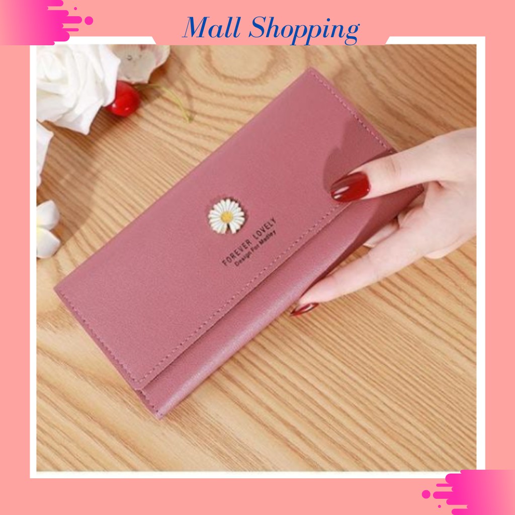 (COD) Dompet Panjang Wanita Dompet Murah Motif Bunga ❤️❤️MALLSHOPPING❤️❤️