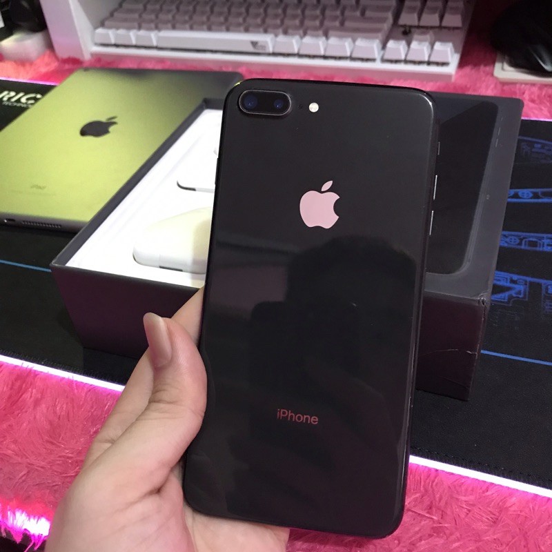 Iphone 8 Plus 64Gb - Space Grey Fullset mulus 3Utools Ijo JUAL CEPAT