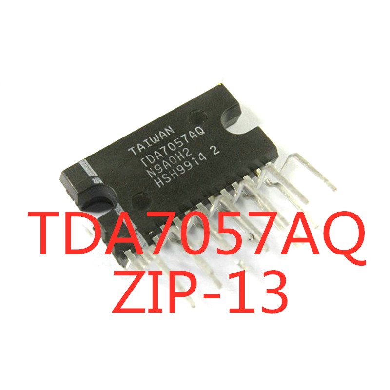 [xqx] 1pcs/lot100% Kualitas TDA7057AQ TDA7057 ZIP-13 Audio Power Amplifier In Stock Baru Original