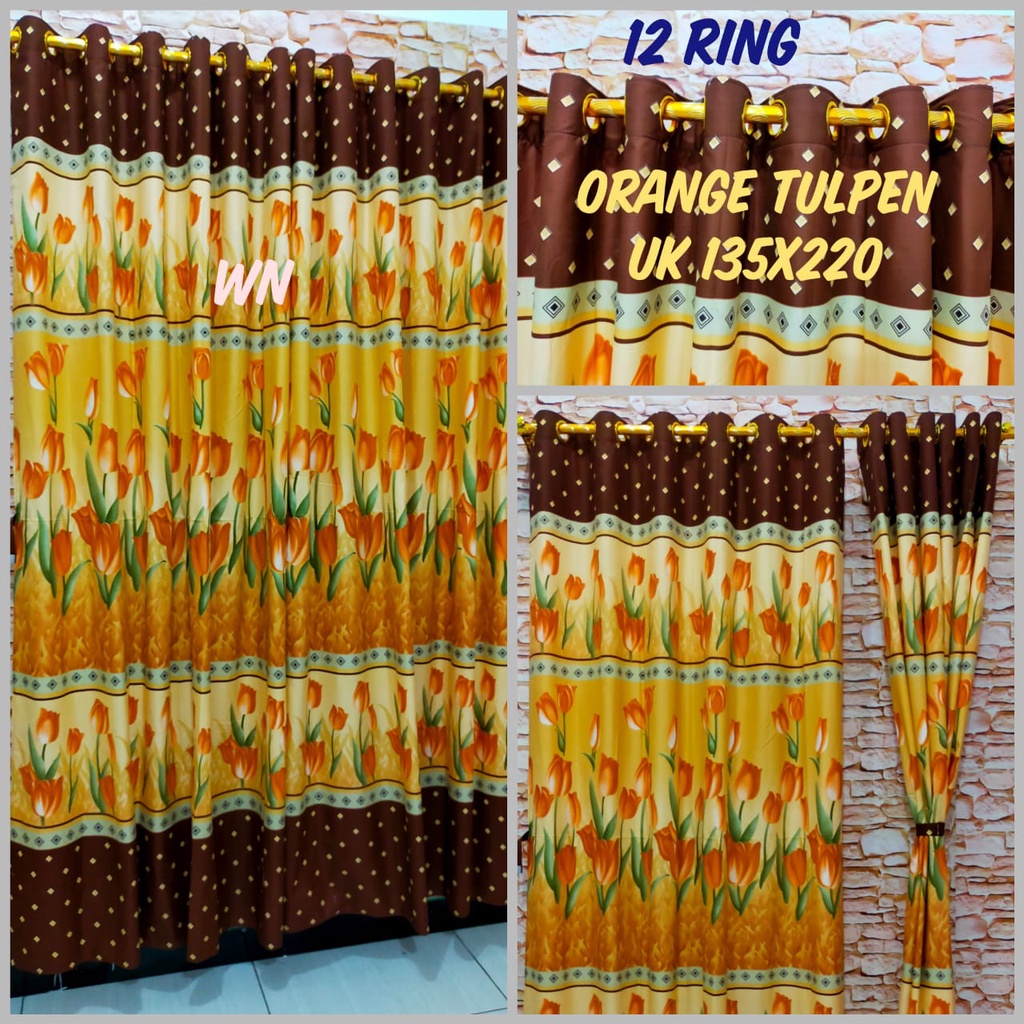 READY LAGI!!!!  waty grosir gorden sokring besar 12 ring uk 135x220