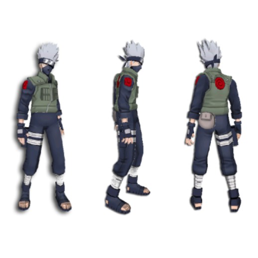 DIY Papercraft Figure Anime KAKASHI