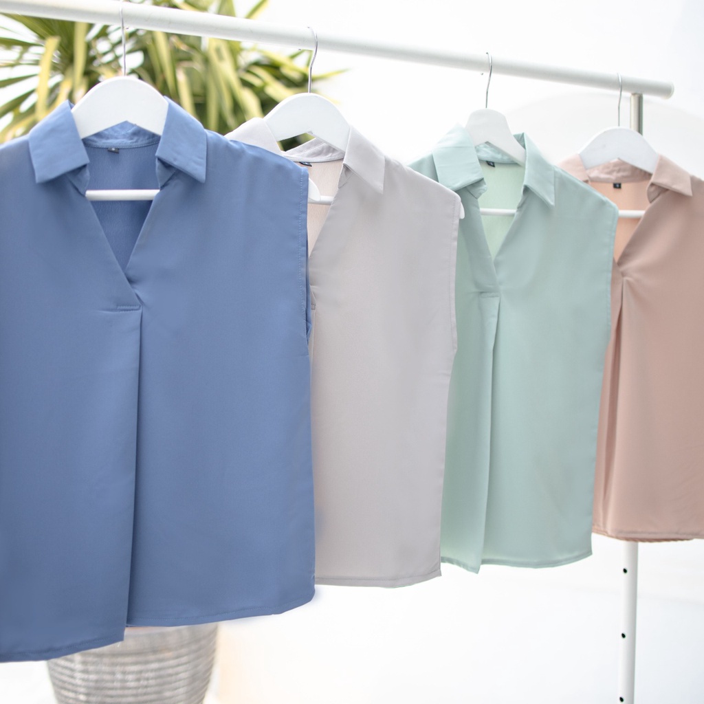 V1076 Lily Blouse / Atasan Wanita / Atasan Kantor/ Atasan Casual