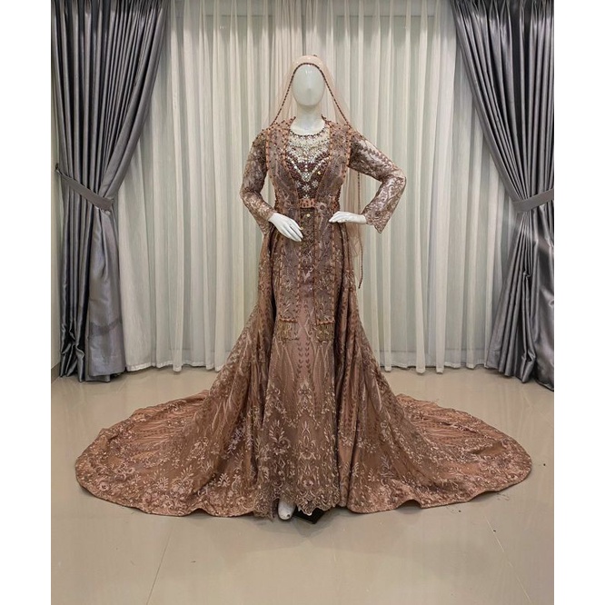 Gaun pengantin premium/wedding dress