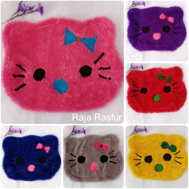 COD Keset karakter bulu rasfur / Keset kaki karakter / Keset kaki nyerap air / Keset kaki anti slip