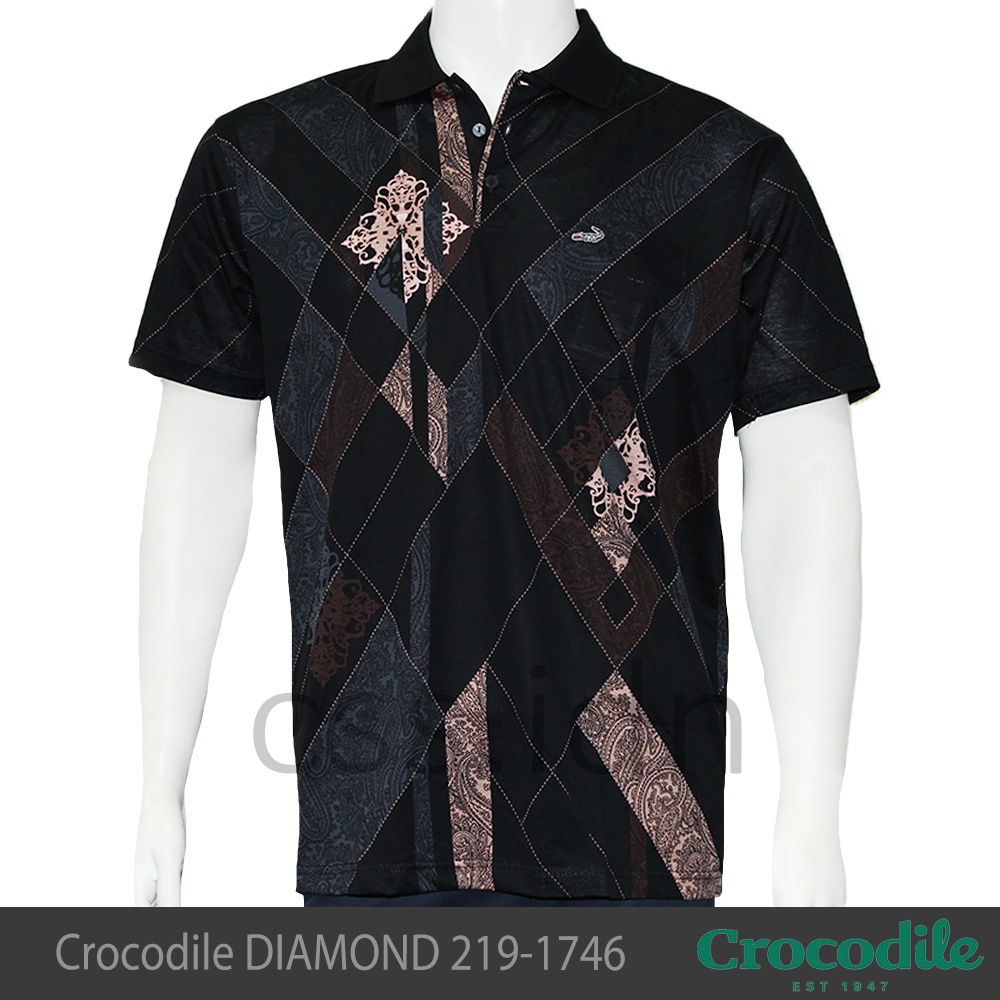 Kaos Kerah Pria Crocodile Diamond 219-1746