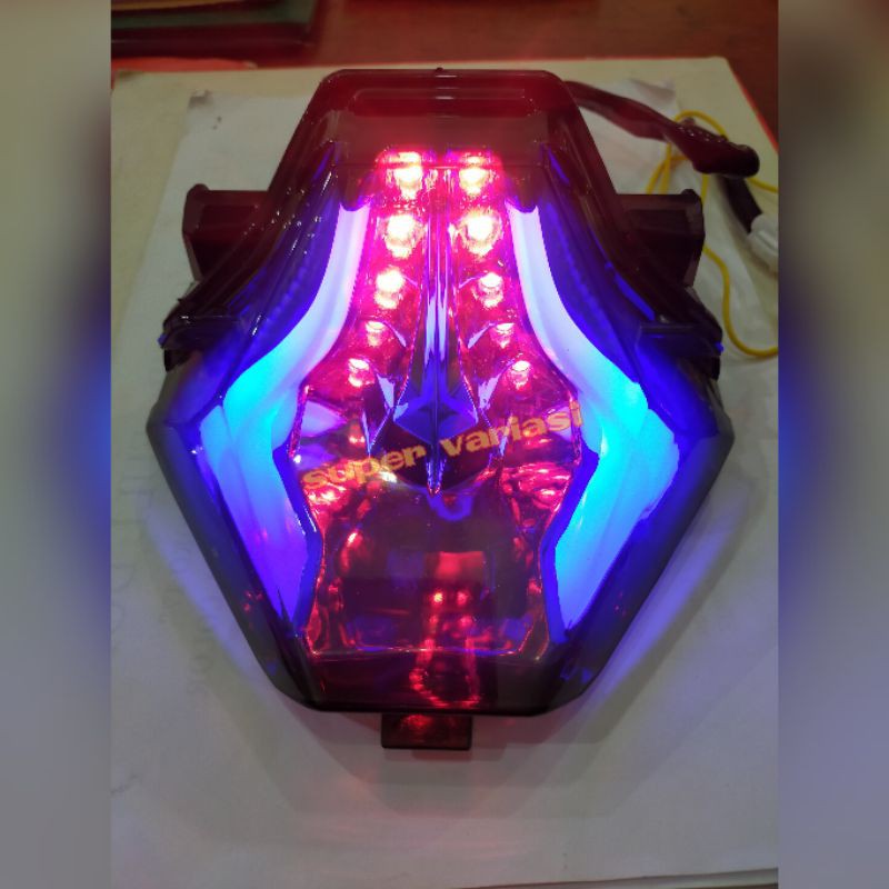 LAMPU STOP LED YAMAHA R 25 MX KING 150 PLUS SEIN STOP LAMP YAMAHA R 25 MX KING 150 PLUS TURN SIGNAL