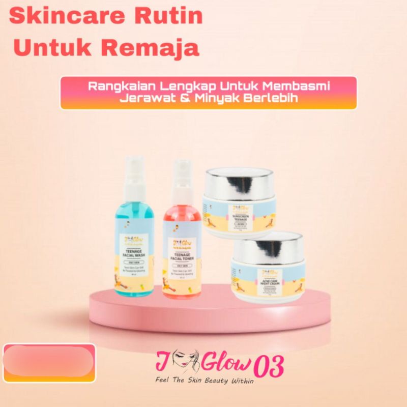 JGLOW SKINCARE RUTIN UNTUK REMAJA BPOM HALAL