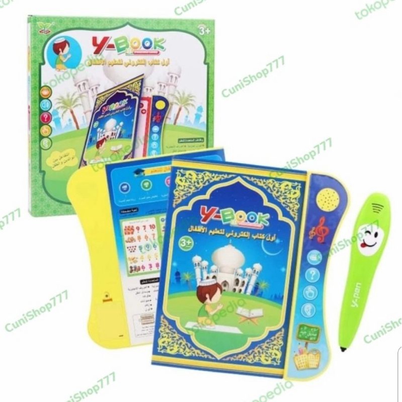 LEARNING E-PEN BELAJAR MEMBACA ARAB INGGRIS SOUND BOOK BUKU MAINAN EDUKASI MUSLIM