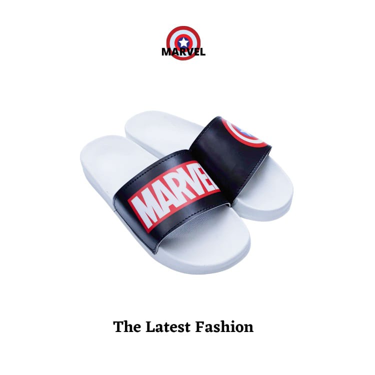 RN Sendal / Sandal Pria / Laki Laki Original Premium Terbaru 2021 Man Marvel / Captain America