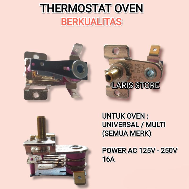 THERMOSTAT OVEN ELECTRIC SEMUA MERK UNIVERSAL / MULTI CONTROL THERMAL 16A