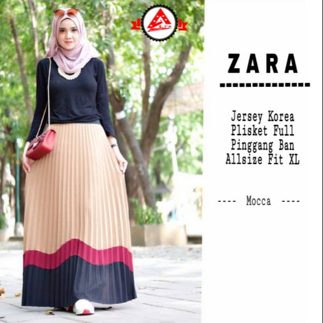 rok zara plisket