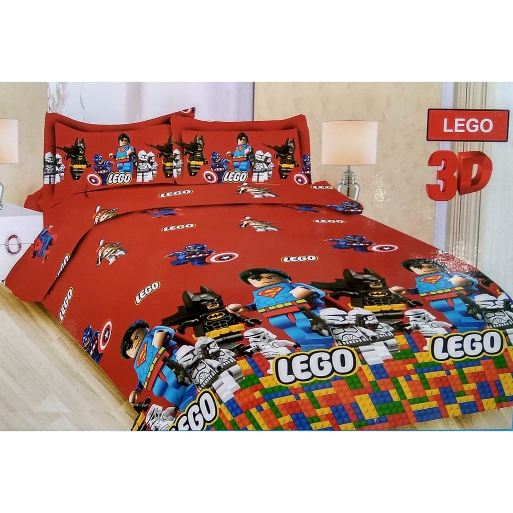 [[Paling Lariss]] SPREI BONITA LEGO No.1 KING 180 SEPRAI SUPERMAN BATMAN CAPTAIN AMERICA