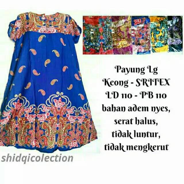 Daster payung bahan sritex