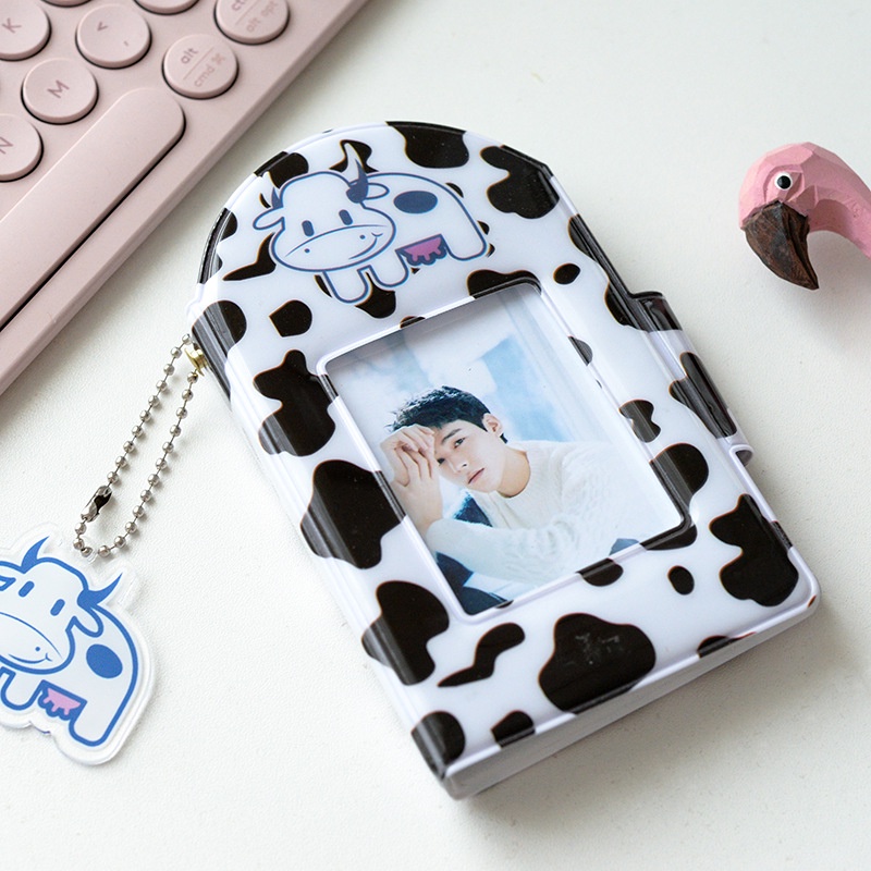 Kawaii Album Foto 3inch PVC Card Holder Mini Album Idol Buku Penyimpanan Photocard