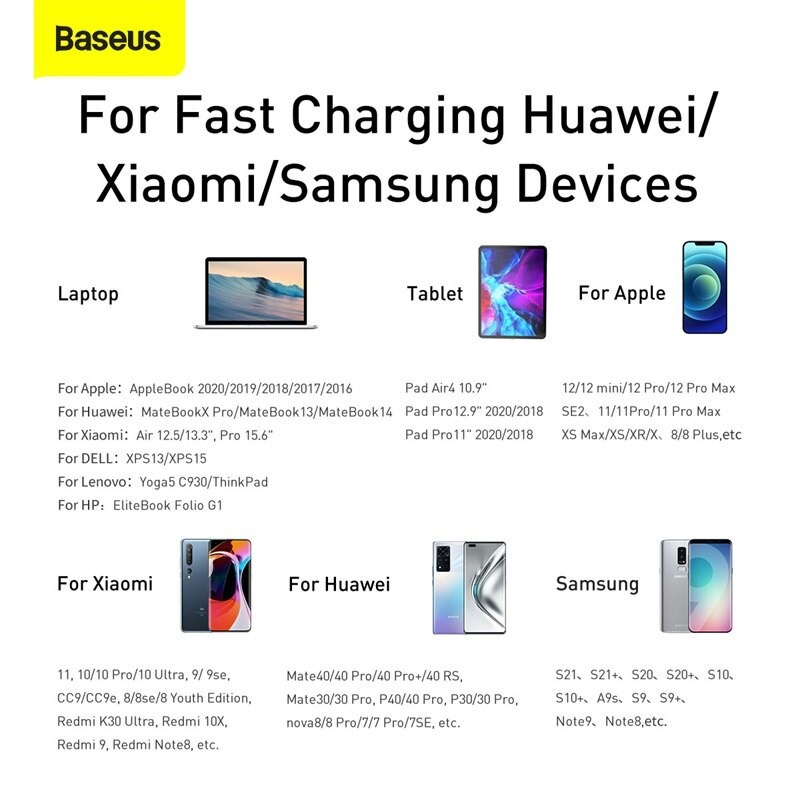 Baseus Kabel Data 2in1 Fast Charging Type C to Type C &amp; iPhone Lightning 100W PD QC Flash Series Data Cable