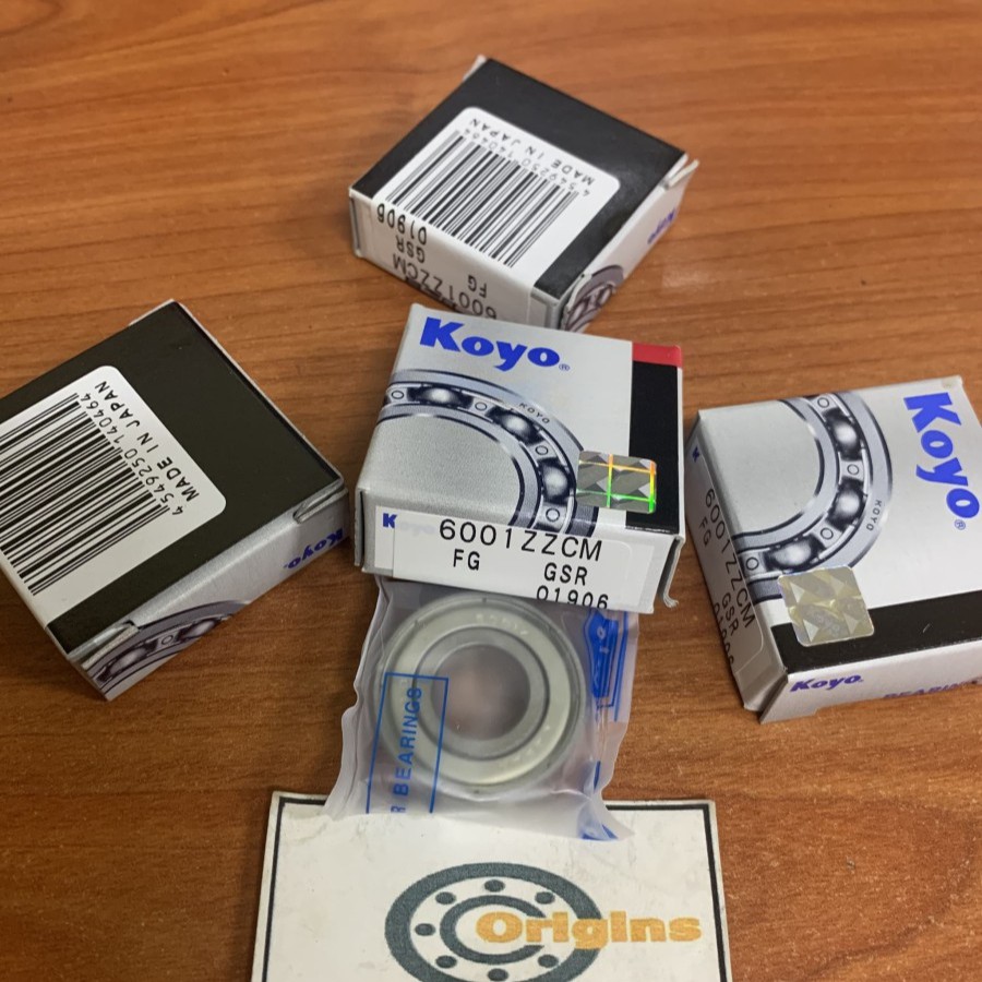BEARING 6001 ZZ KOYO JAPAN 6001ZZ