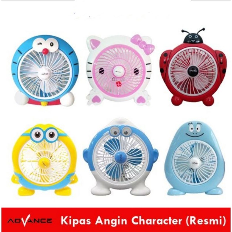 Kipas Angin Advance Karakter - Kipas Angin Karakter 8 inch Advance