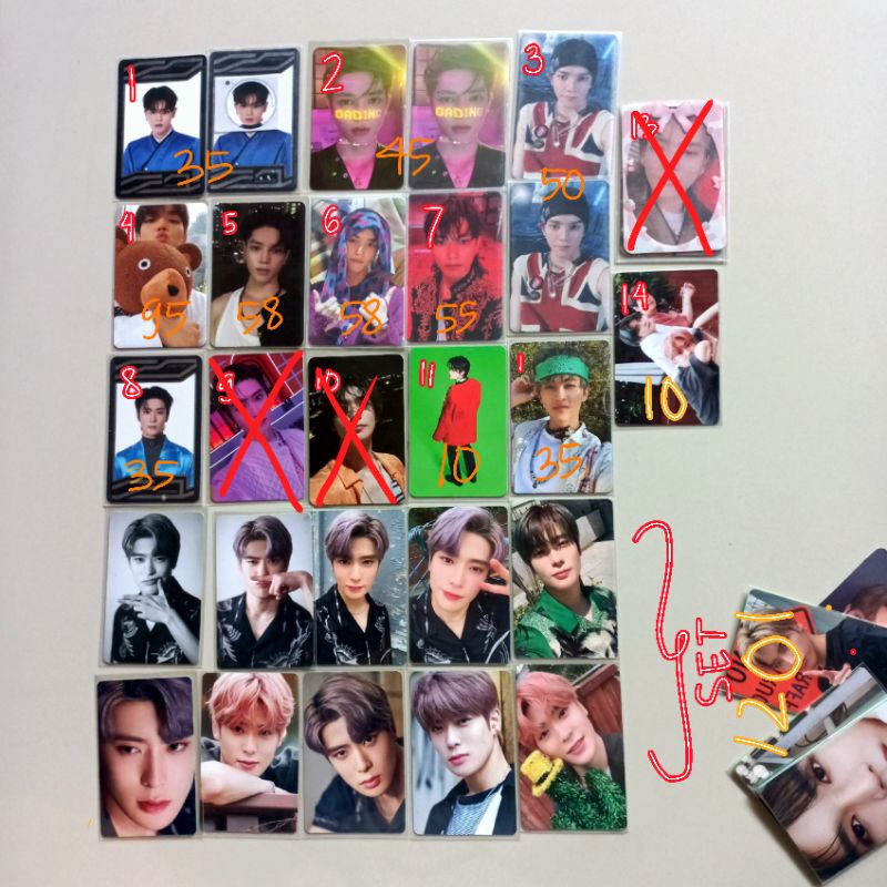 wts pc taeyong jaehyun dicon set mark official