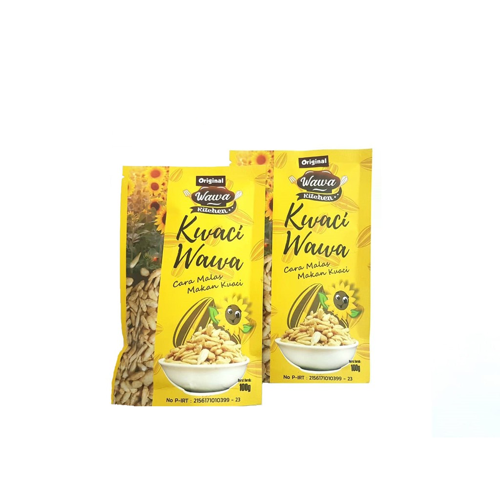 

Kuaci Wawa - Kuaci Kupas Berbumbu Aneka Rasa