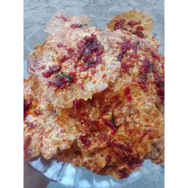 

Kerupuk jengkol lado masiek
