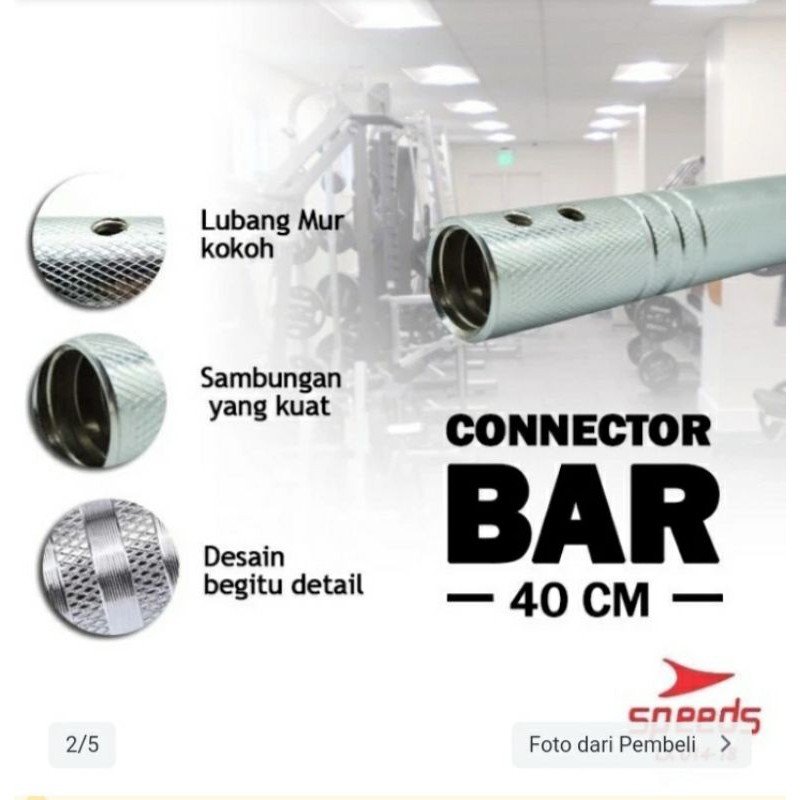 Dumbell connecting bar dumbel connector