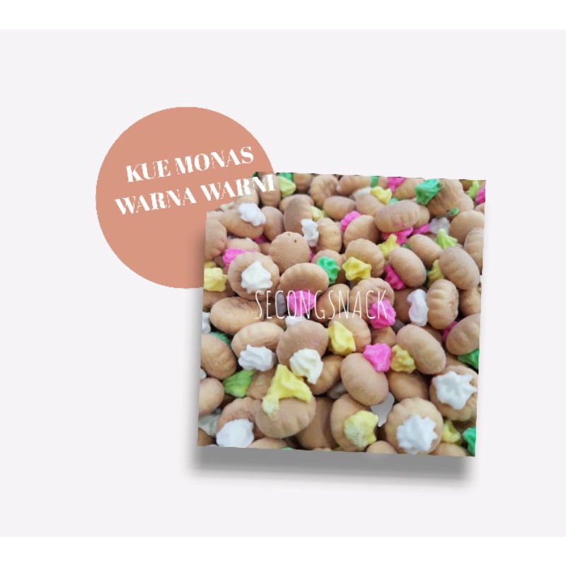 

KUE MONAS WARNA WARNI/KUE KANCING WARNA WARNI /KUE JADUL WARNI WARNI