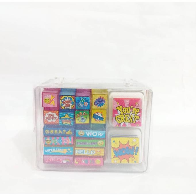 

>>>>>] FLOMO FUN SCHOOL STAMP SET STAEDTLER - STAEDTLER