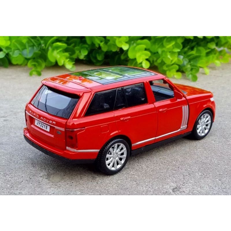 Diecast Mobil Range Rover Skala 1:32 Miniatur Mobil Mainan Pajangan