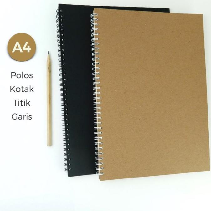 

BUKU TULIS A4 JILID SPIRAL | NOTEBOOK