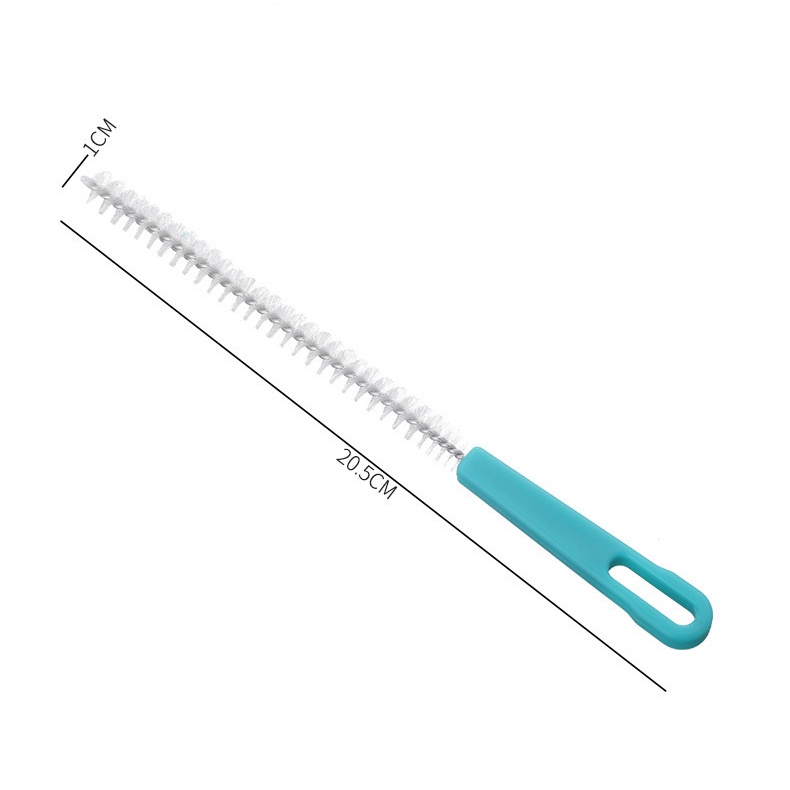 Sikat Pembersih Botol / Sedotan / Cangkir Multifungsi Bahan Stainless Steel