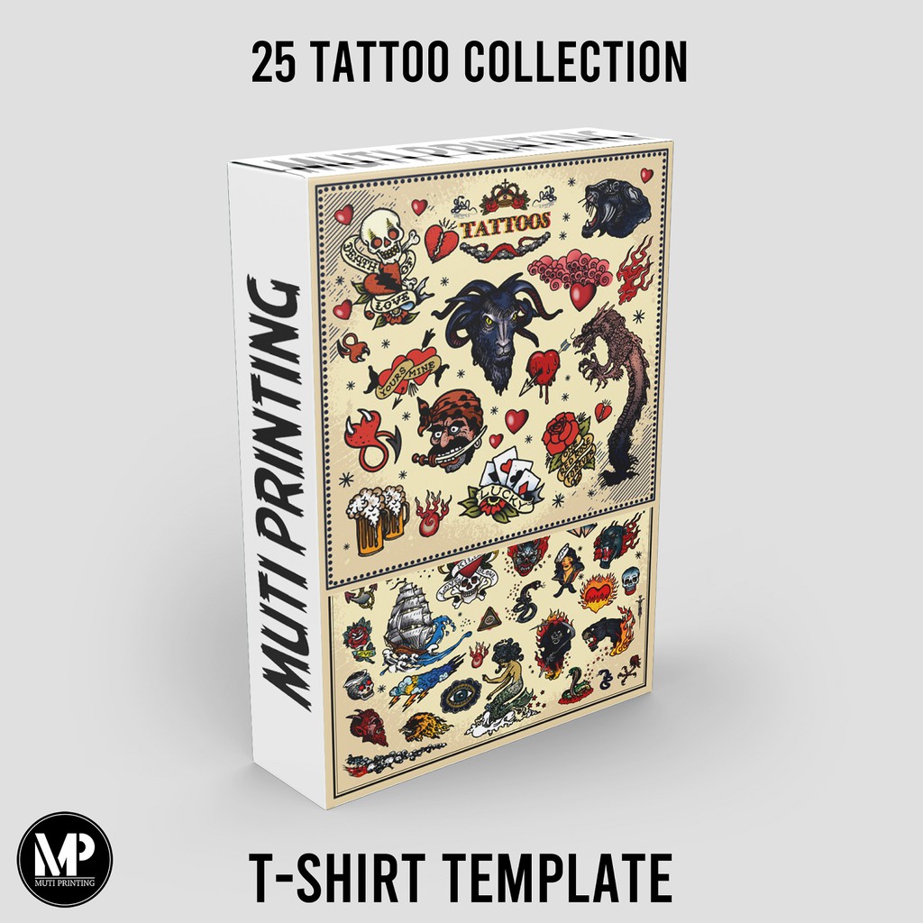 25 Tattoo Collection - Vector Designs