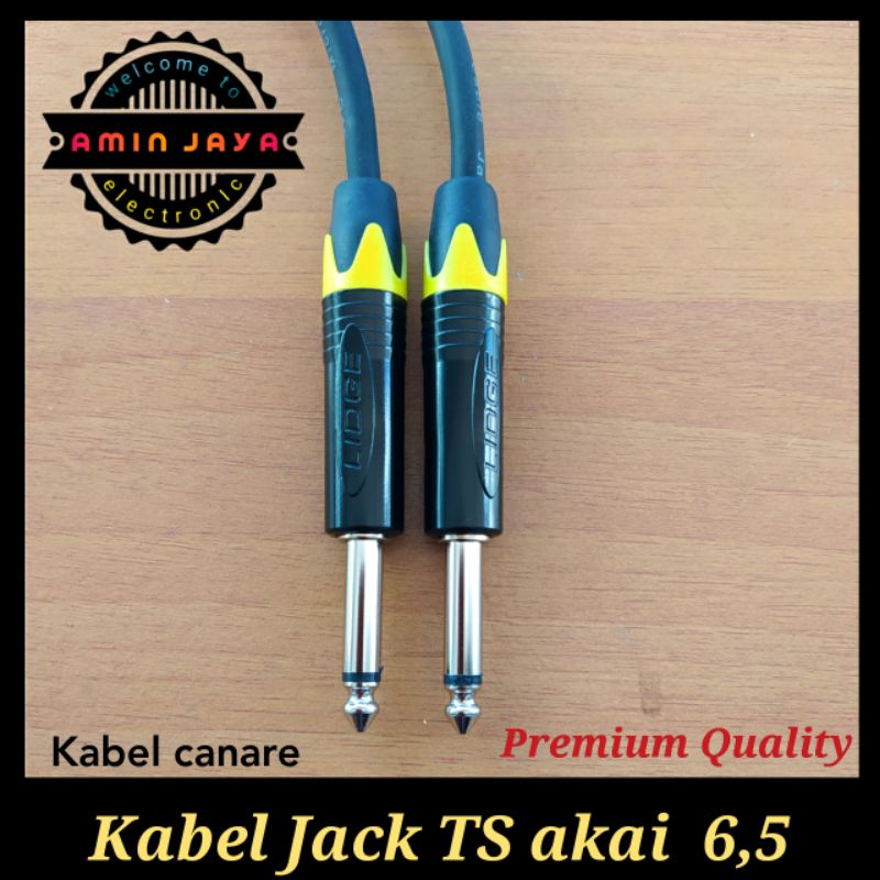 Kabel gitar bass berkualitas panjang 2 meter